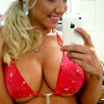 Fourth pic of Selection of busty amateur babes posing sexy on cam