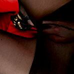 Fourth pic of CUTIESINTIGHTS - Girl in pantyhose masturbates herself into ecstasy