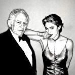 Fourth pic of Madonna sexy and topless black-&-white scans