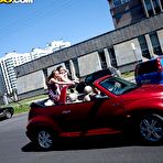 First pic of wtfpass.com - Sexy college fuck in a new car  - free reality porn