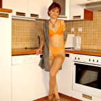 First pic of Horny housewife gets fucked all through the house