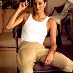 First pic of Anjelica Huston sexy, topless and fully nude