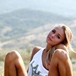 Second pic of Slim sport girl in nature
