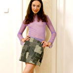 First pic of Sweet Small Tits Slim Teen In Heels Strips