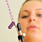 Third pic of Danielle FTV - Sexy model with a perfect body, bouncy boobs, and a sweet ass and pussy poses naked in public!