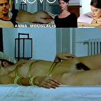 Second pic of Anna Mouglalis shows tits and hairy pussy in Novo