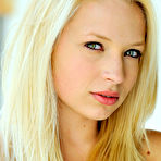 Fourth pic of Alyssa Branch Sweet Thin Blonde Strips to her Socks 