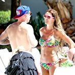 First pic of Busty Danielle Lloyd sexy in bikini poolside