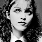 Second pic of Young Madonna black-&-white sexy and naked pics