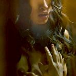 Third pic of Rosario Dawson boobs & shaved pussy in Trance