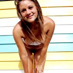 Second pic of Lucie strips at the beach - Girls Out West