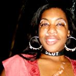 Second pic of Slutty black GF sucking two dicks and getting sprayed