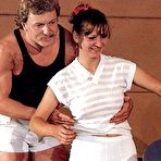 First pic of Two retro ladies pussy pounded during gym lessons!