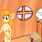 First pic of Chip and Dale with Gadget orgy - VipFamousToons.com