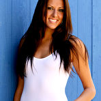 First pic of Devon Danes in white one-piece | All Babes | All the Babes you need !