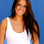 Second pic of Devon Danes in white one-piece | All Babes | All the Babes you need !
