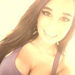 Fourth pic of Compilation of a sexy busty cutie posing in hot selfpics