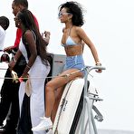 Second pic of Rihanna spotted on the beach in Barbados