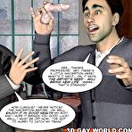 Second pic of Marble cock or Paris gay sculpture 3D comics hentai about young muscle gay artist & magic penis or anime cartoon hunk man masturbate jerk and cumshot on his twink boyfriend: penis cocksucker toon tale