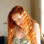 First pic of Free Pics of Teen Redhead Alannah Pumping Her Ass With Toys