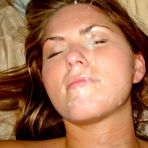 Second pic of Cum On Wives - Real submitted pics of amateur housewives getting cumshots!