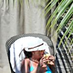 Third pic of Britney Spears caught in blue bikini