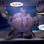 Fourth pic of The 1th anal contact 3D gay comics and sci-fi gay anime fantasy story about fabulous space sex adventures and alien monster cock!