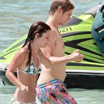 Third pic of Rachel Bilson wearing a bikini in Barbados