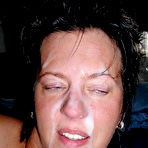 Second pic of Cum On Wives - Real submitted pics of amateur housewives getting cumshots!