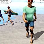 Second pic of Innocent boy and gay perverts at carnival: 3D gay comics and cartoon porn story about the first time gay sex