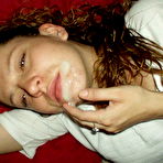 Second pic of Cum On Wives - Real submitted pics of amateur housewives getting cumshots!