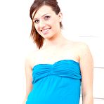 First pic of Pregnant teen solo striptease