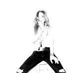 First pic of Lindsay Lohan sexy black-&-white photoset