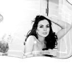 Second pic of Lindsay Lohan hard nipples under transparent lingerie top