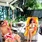 First pic of Lisa Ann, Rachel Starr & Seth Gamble in 2 Chicks Same Time - Naughty America