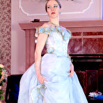 First pic of LacyNylons :: Elena attractive girl in nylons