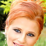 First pic of Redhead Babe Giving A Blowjob