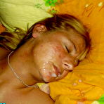 Second pic of Cum On Wives - Real submitted pics of amateur housewives getting cumshots!