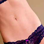 Second pic of Meet Madden Purple Lace Panties - Next Door Tease