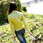 Second pic of Hara Sarasa - Hot Asian teen in tight jeans is sexy