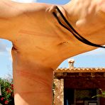 Second pic of Harsh bullwhipped in bondage