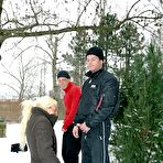 First pic of Berlin Public Bangers - Winter Outdoor Groupsex Action