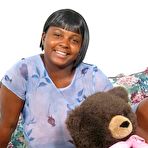 Fourth pic of Chubby Loving - Fat Bigtit Ebony Teen Posing