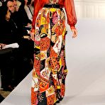 Second pic of Alla Kostromicheva see through runway shots