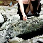 Second pic of Beautiful and horny Japanese av idol Ruka Kanae dresses in schoolgirl uniform and then goes naked