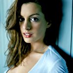 Second pic of Anne Hathaway various non nude posing scans from mags