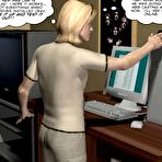 First pic of Gay BDSM nightmare of twink boy Leo: 3D gay anime comics or male bondage uniform fetish cartoon story