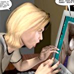 Second pic of Gay BDSM nightmare of twink boy Leo: 3D gay anime comics or male bondage uniform fetish cartoon story