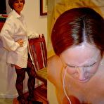 First pic of Cum On Wives - Real submitted pics of amateur housewives getting cumshots!