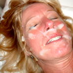 Third pic of Cum On Wives - Real submitted pics of amateur housewives getting cumshots!